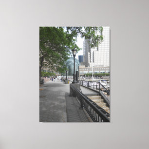 Wintertuin New York City Canvas Afdruk