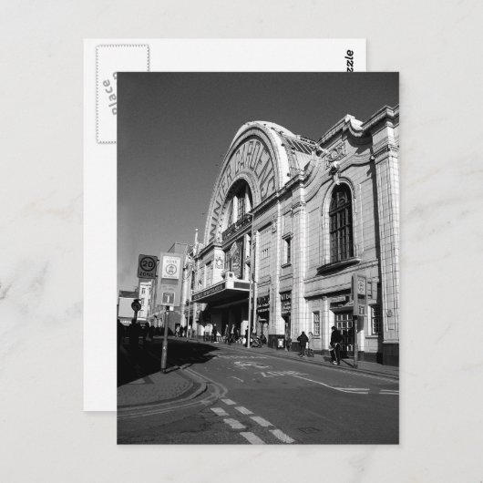 Wintertuinen, B/W Briefkaart (Voorkant / Achterkant)