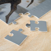 winteruil kerst sneeuw legpuzzel (Zijkant)