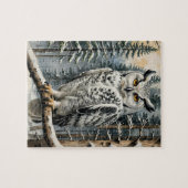 Winteruil Legpuzzel (Horizontaal)