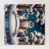 Winteruil Legpuzzel (Horizontaal)