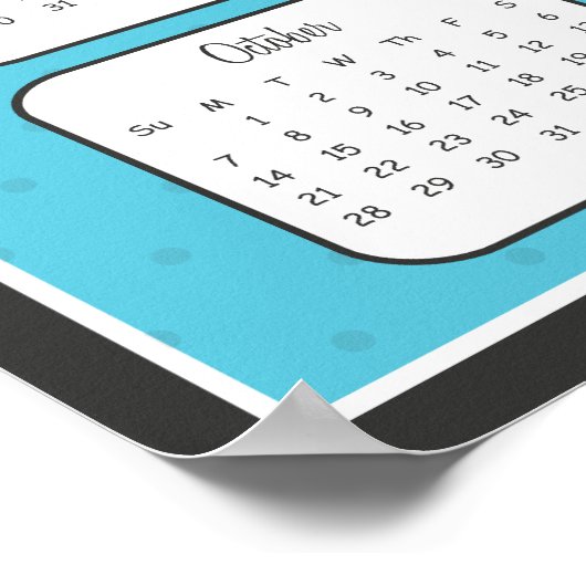 Winteruilen 2012 Kalender Poster (Hoek)