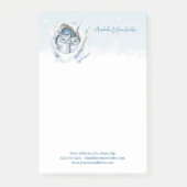 Winteruilen Sneeuwvlokken Post-it® Notes (Voorkant)