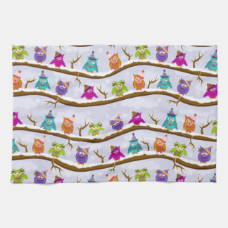 Winteruilen Theedoek