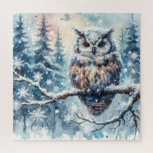 Winteruilpuzzel Legpuzzel