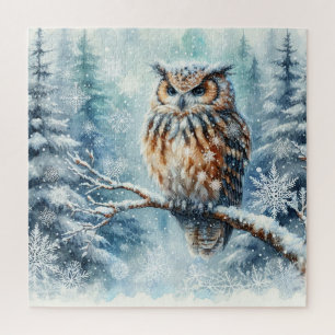 Winteruilpuzzel Legpuzzel
