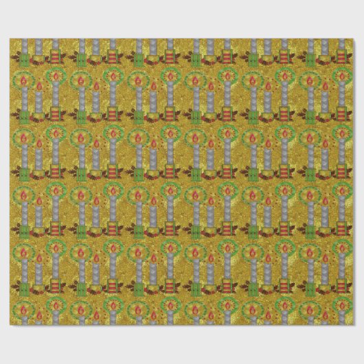 WinterUitzicht Cadeaupapier (Vlak)