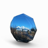 WinterUitzicht op Mount Shasta, CA Fotoblokken (Rechts)