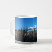 WinterUitzicht op Mount Shasta, CA Koffiemok (Voorkant links)