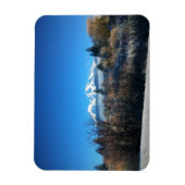 WinterUitzicht op Mount Shasta, CA Magneet (Verticaal)