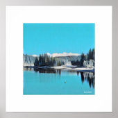 WinterUitzicht Poster (Voorkant)