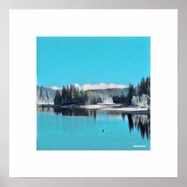 WinterUitzicht Poster