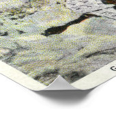 WinterUitzicht van de haven van Marblehead Poster (Hoek)