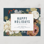 wintervakantie aankondiging briefkaart (Voorkant)