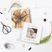 Wintervakantie Baby Geboorteaankondiging Aankondiging