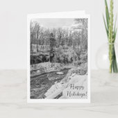 Wintervakantie Feestdagen Kaart (Voorkant)