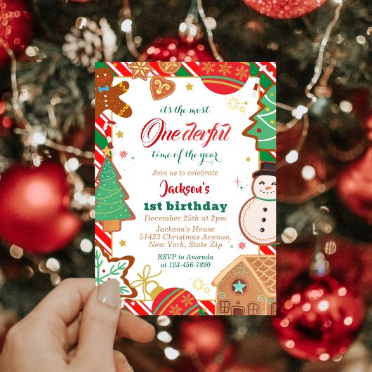 Wintervakantie Geweldig kerstfeest Verjaardag Kaart