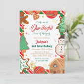 Wintervakantie Geweldig kerstfeest Verjaardag Kaart (Staand voorkant)