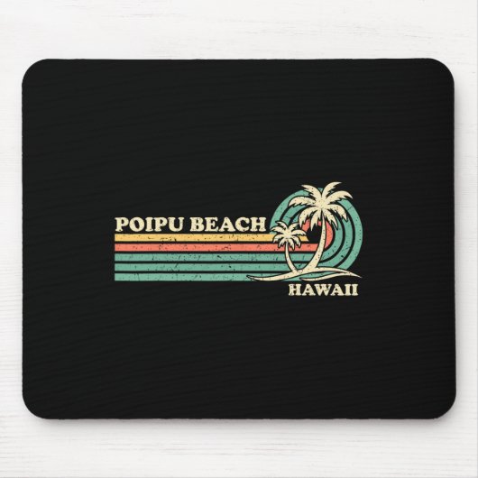  wintervakantie Hawaii Poipu Beach Muismat (Voorkant)