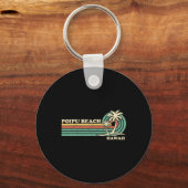 wintervakantie Hawaii Poipu Beach Sleutelhanger (Voorkant)
