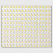 Wintervakantie Kerst Ei Nog Eggnog Drinken Cadeaupapier (Vlak)