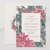 wintervakantie met florale bruiloft (Voorkant / Achterkant)