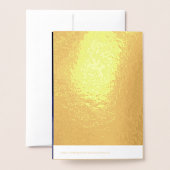 Wintervakantie moderne kalligrafie scriptfoto folie kaarten (Met envelop)