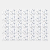 Wintervakantie patroon inpakpapier vel (Voorkant 3)
