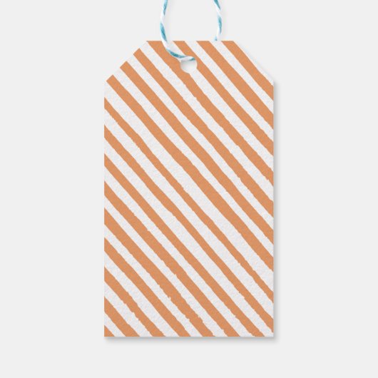 Wintervakantie sinaasappels vrolijke kerstcadeau l cadeaulabel (Achterkant)