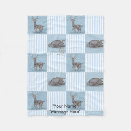 Wintervakantie Thema Baby deken