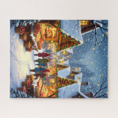 wintervakantiemarkt legpuzzel (Horizontaal)