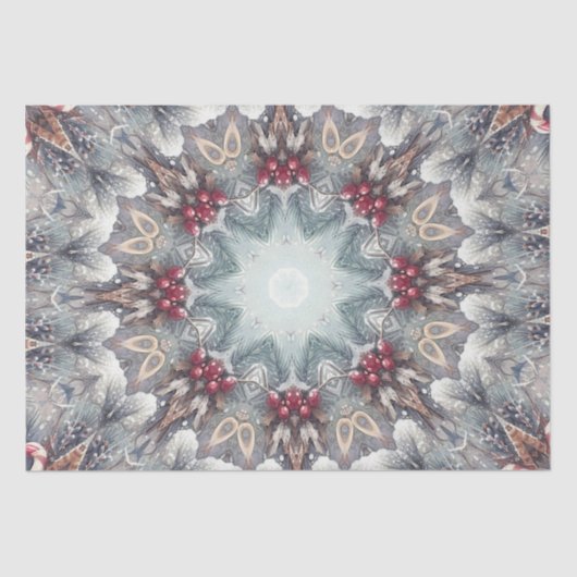 wintervakantiepapier tissuepapier (Voorkant)