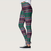 Wintervakantiepatroon Leggings (Links)