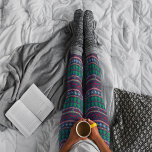 Wintervakantiepatroon Leggings<br><div class="desc">het breipatroon van de wintervakantie, </div>