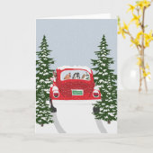 wintervakantiereis kaart (Gele Bloem)