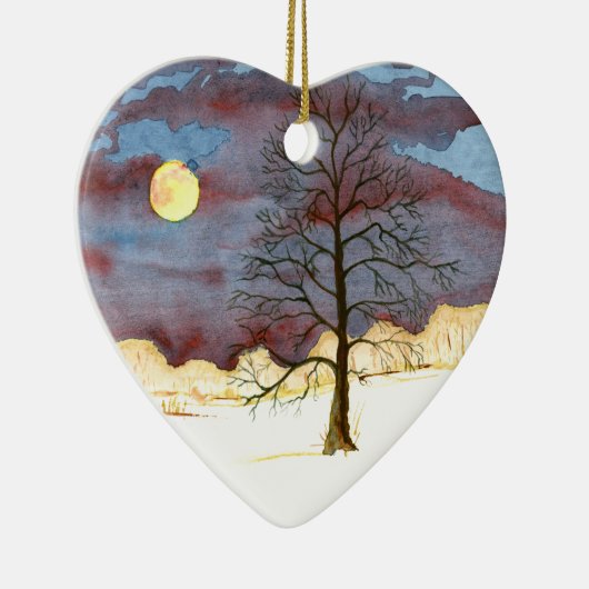 Winterveld Keramisch Ornament (Rechts)