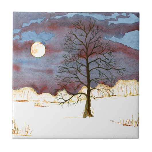 Winterveld Tegeltje (Voorkant)