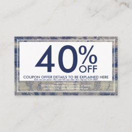 wintervenstercoupon kortingskaartje