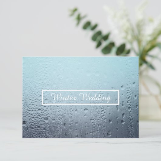 wintervensterhuwelijk kaart (Staand voorkant)