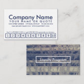 wintervensterloyaliteitsprogramma klantenkaartje (Voorkant / Achterkant)