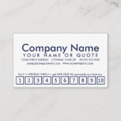 wintervensterloyaliteitsprogramma klantenkaartje (Voorkant)