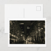 Winterverlichting: Marunouchi, Tokio Briefkaart (Voorkant / Achterkant)