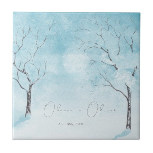 Winterversheid Tegeltje (Voorkant)