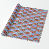 Winterverzorging Kerstcadeauverpakkingspapier Cadeaupapier (Uitgerold)