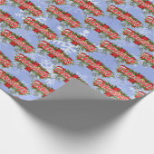 Winterverzorging Kerstcadeauverpakkingspapier Cadeaupapier (Hoek)