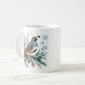 Wintervibes Californië - Kwartel Koffiemok (Voorkant links)