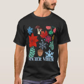 wintervibes t-shirt (Voorkant)