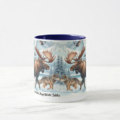 Winterviering Wildlife in Wintersneeuwmok Mok (Midden)