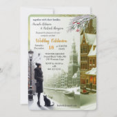 Wintervieringen in Amsterdam Kaart (Voorkant)