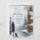Wintervieringen in Amsterdam Kaart (Voorkant)